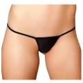 Fantezi Siyah Lame String Tanga TG271288