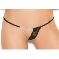 Fantezi Zincirli Dantelli String-Tanga TG271294