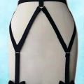 Fiyonklu Seksi Jartiyer Harness - 68