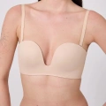Freshness Msf05 Destekli V Dekolte Lazer Kesim Sütyen