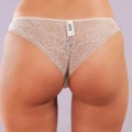 Gala Mini String, Kadın Dantelli Ten Külot