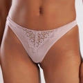Garland Mini String, Kadın Güpürlü Açık Pembe Külot