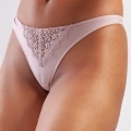 Garland Mini String, Kadın Güpürlü Açık Pembe Külot