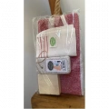 Gelin Damat Hamam Banyo 4Lü Set