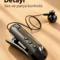 Geri Çekilebilir Kablolu Bluetooth Kulaklık
