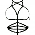 Göbek Üstü Sıralı Seksi Harness - 160