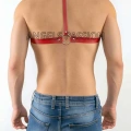 Göğüs Üzeri Deri Erkek  Harness Modelleri - m16