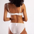 Goldy Mini Slip, Kadın Dantelli Ekru Külot