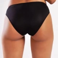 Goldy Mini Slip, Kadın Dantelli Siyah Külot