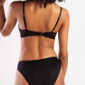 Goldy Mini Slip, Kadın Dantelli Siyah Külot