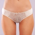 Golshan Gala Mini Slip, Kadın Dantelli Ten Külot