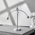 Halterci Şeklinde Newton Balans Denge Topları han-24