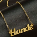 Hande isimli kolye (Kişiye Özel)