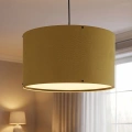 Hardal Kumaş Başlıklı Sarkıt Avize 35 CM