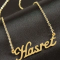 Hasret isimli kolye (Kişiye Özel)