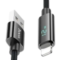 Hoco. U125 1.2M Benefit USB to Lightning Şarj Data Kablosu - Mor