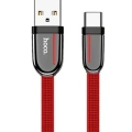 Hoco. U74 USB to Type-C Şarj Data Kablosu - Kırmızı