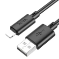 Hoco. X88 1M USB to Lightning Şarj Data Kablosu - Siyah