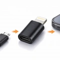 İphone 12 Uyumlu Android Micro Usb Şarj Kablosunu İphone Lightning E Çevirici
