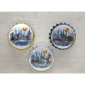 İstanbul Temalı Metal Magnet