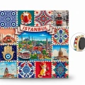İstanbul Temalı Polyester Magnet