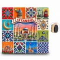 İstanbul Temalı Polyester Magnet