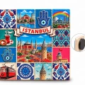 İstanbul Temalı Polyester Magnet