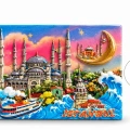 İstanbul Temalı Polyester Magnet