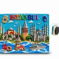 İstanbul Temalı Polyester Magnet