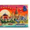 İstanbul Temalı Polyester Magnet