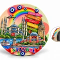 İstanbul Temalı Polyester Magnet