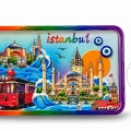 İstanbul Temalı Polyester Magnet