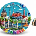 İstanbul Temalı Polyester Magnet