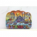 İstanbul Temalı Silikon Buzdolapı Süsü Magnet