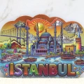İstanbul Temalı Silikon Buzdolapı Süsü Magnet
