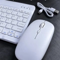 Kablosuz Klavye Mouse Seti Beyaz Türkçe Q