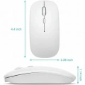Kablosuz Mouse Fare Şarjlı Bluetooth Wireless Çift Modlu Sessiz