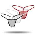 Kadın 3lü Transparan Tül String TG271304