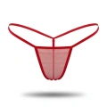Kadın 3lü Transparan Tül String TG271304