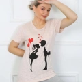 Kadın Kısa Kol Penye Pijama Takım