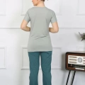 Kadın Kısa Kol Penye Pijama Takımı