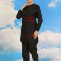 Kadın Tam Tesettür Mayo Siyah