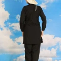 Kadın Tam Tesettür Mayo Siyah