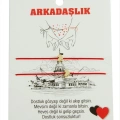 Kalp İp Bileklik 2 Adet