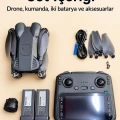 Kameralı Drone Seti Çift Batarya ve Yedek Pervaneler