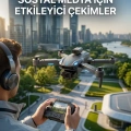 Katlanabilir Profesyonel Görünümlü Kamera Drone