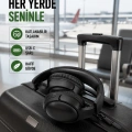 Katlanabilir USB-C Şarjlı Bluetooth Kulaklık