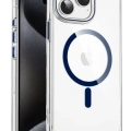 Keephone Apple iPhone 15 Pro Max Aurora Şeffaf Magsafe Kılıf - Şeffaf