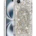 Keephone Apple iPhone 16 Plus Interstellar Glitter Magsafe Kılıf - Mavi