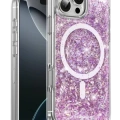 Keephone Apple iPhone 16 Pro Max Interstellar Glitter Magsafe Kılıf - Mor